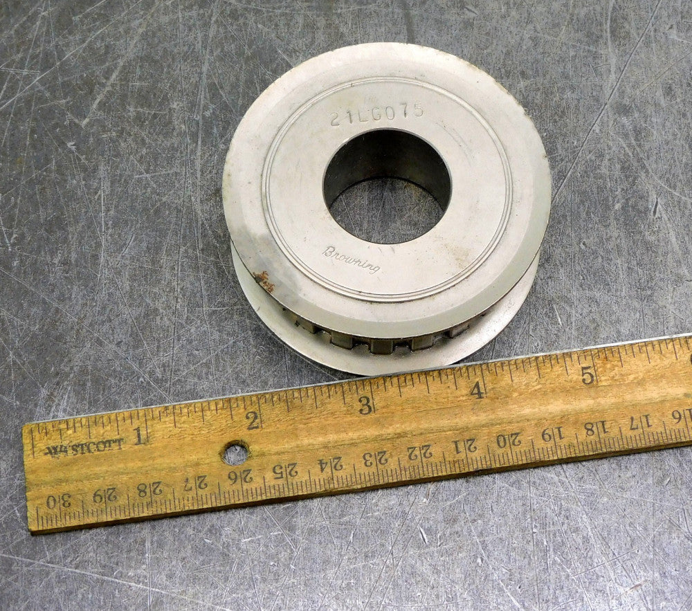 Browning 21LG075 Timing Belt Pulley 21 Teeth 1-1/8" Bore