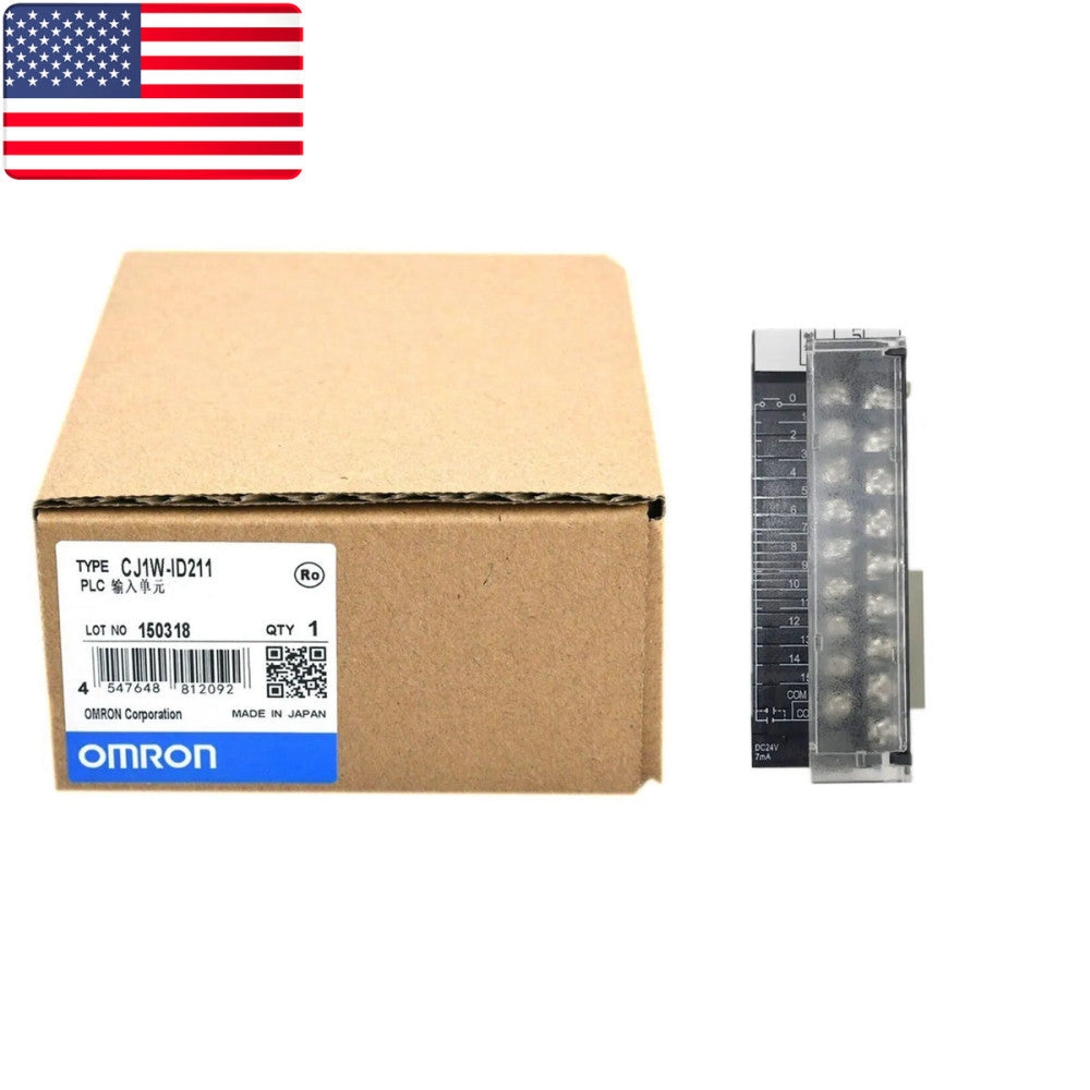1PC New Omron CJ1W-ID211 PLC Input CJ1 Unit Controllers DC24V Module - US Stock