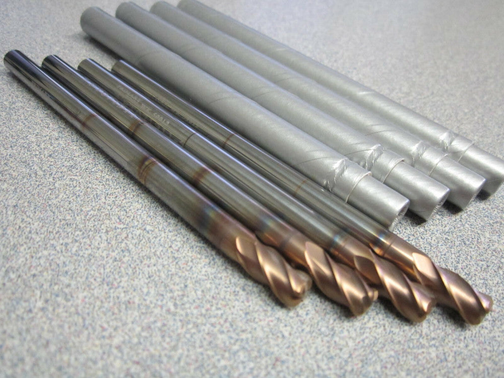 (4) Primary Tool Work 6 mm Carbide End Mills Radius 1.5mm x 12mm x 100mm 