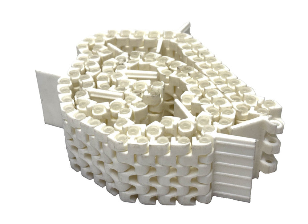 54 IN LENGTH PLASTIC CONVEYOR BELT 2 IN WIDE