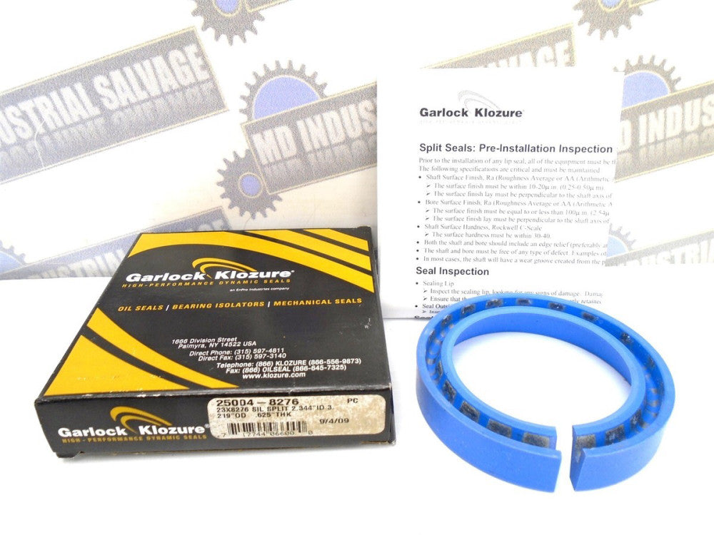 GARLOCK - Klozure - 25004-8276 - SILICON OIL SEAL - 2.344 x 3.219 x .625" -(NEW)
