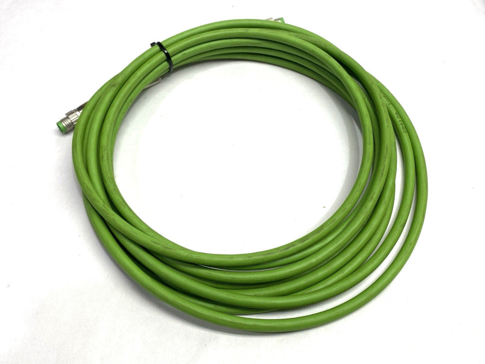 Beckhoff ZK1090-3131-0030 EtherCAT Double-Ended Cable Male M8 to Male M8 3m