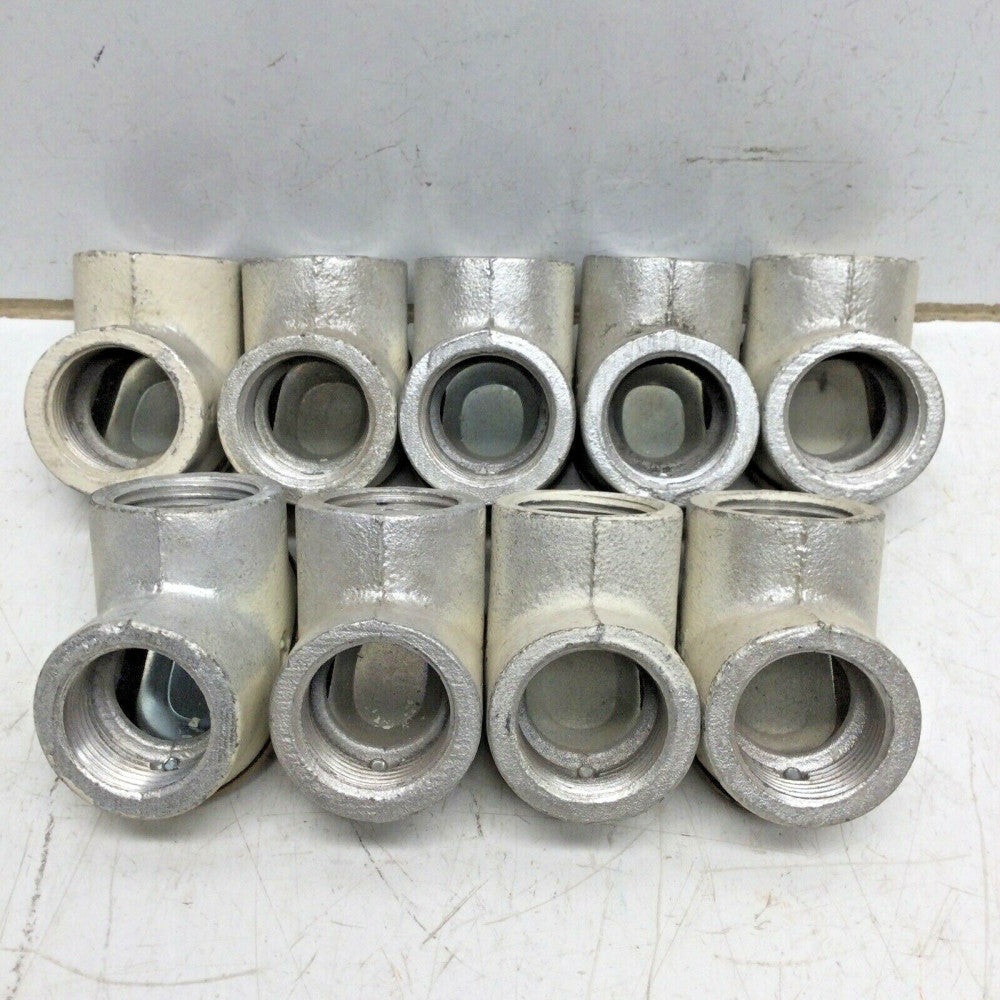 MIDWEST 1” Conduit Pulling Elbow, W/ Cover & Gasket (LOT of 9)
