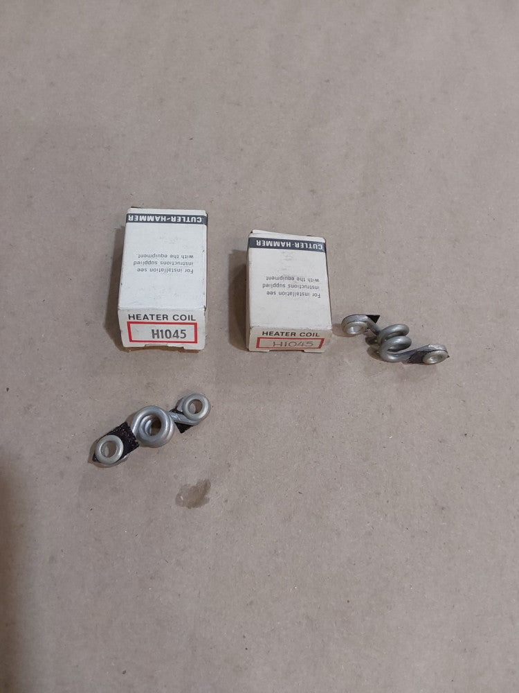 LOT OF 2- CUTLER HAMMER H1045 HEATER COIL