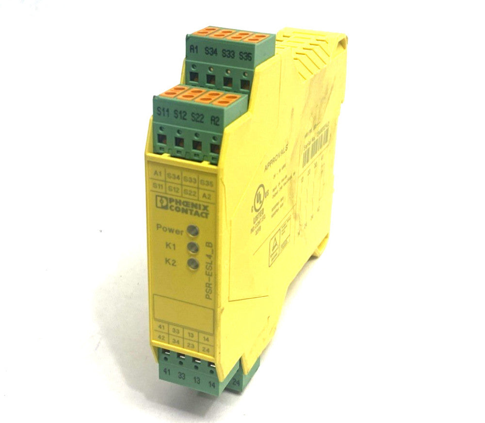 Phoenix Contact PSR-SPP-24UC/ESL4/3X1/1X2/B Safety Relay 2981062