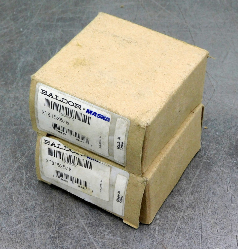 Maska XTB15x5/8 Pulley Bushing Sheave 5/8" Bore Lot of Two (2)