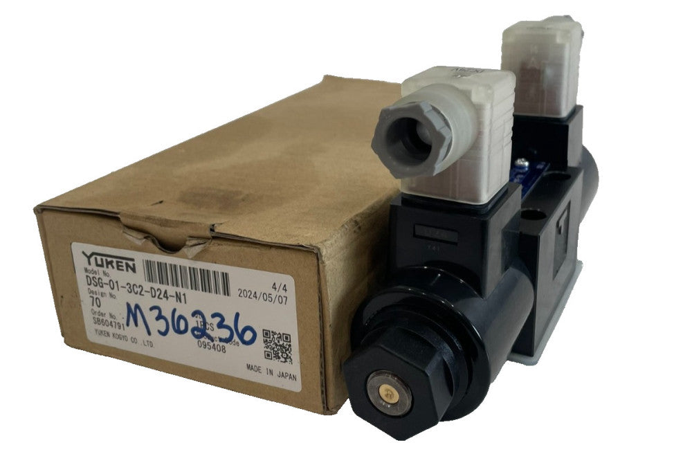 NEW YUKEN DSG-01-3C2-D24-N1-70 DIRECTIONAL CONTROL VALVE DSG013C2D24N170