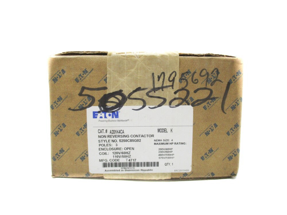 EATON A201K4CA 120V NSFS