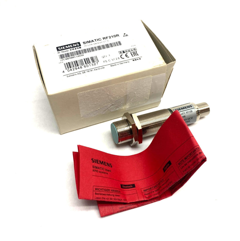 Siemens 6GT2821-1AC32 SIMATIC RF210R IO-Link RF Reader V1.0 IP67