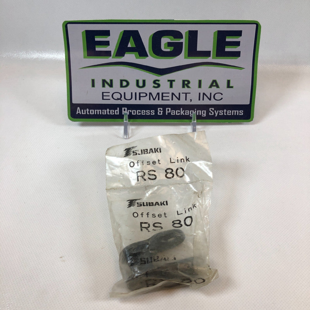 Tsubaki RS80 Offset Link  NEW in original Bag.  FAST SHIP from USA