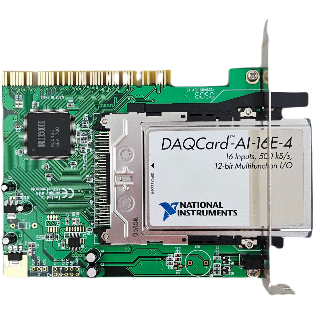 National Instruments  DAQCard-AI-16E-4 PCMCIA/PCI Adapter Card F-PPM485-01-SB01