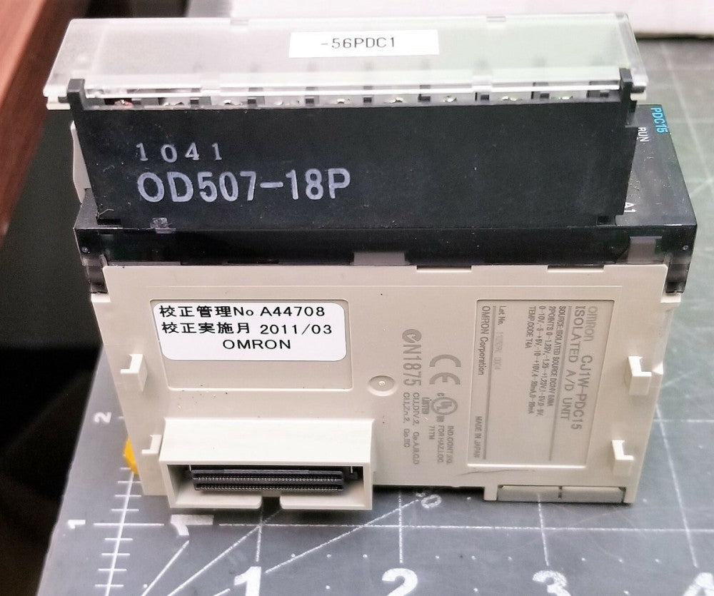 OMRON CJ1W-PDC15 ISOLATED A/D UNIT WORKING PULL [B1S4]