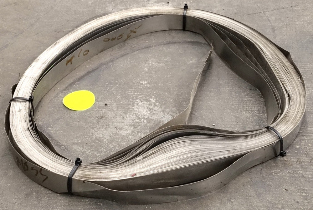 UNBRANDED 1-1/4" WIDTH STAINLESS STEEL METAL BANDING EST 225 FT LONG