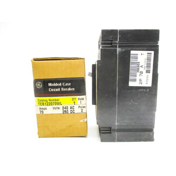 GENERAL ELECTRIC TEB122070WL 240VAC 70A (GREEN) NSMP