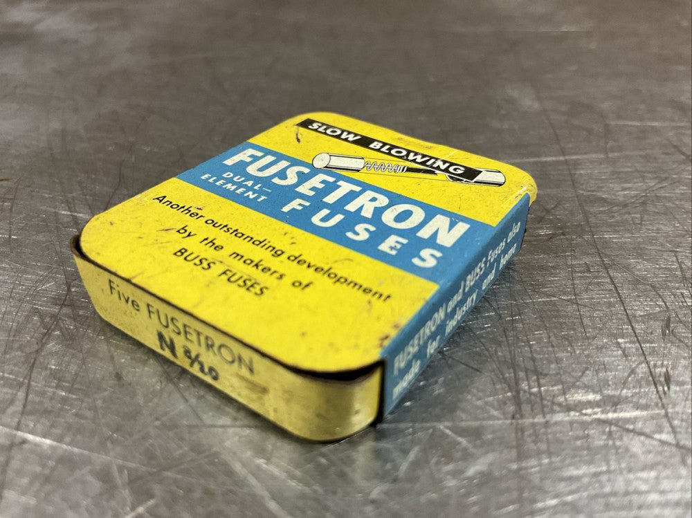 PACK OF 5 FUSETRON N 8/10 FUSES Nos Surplus