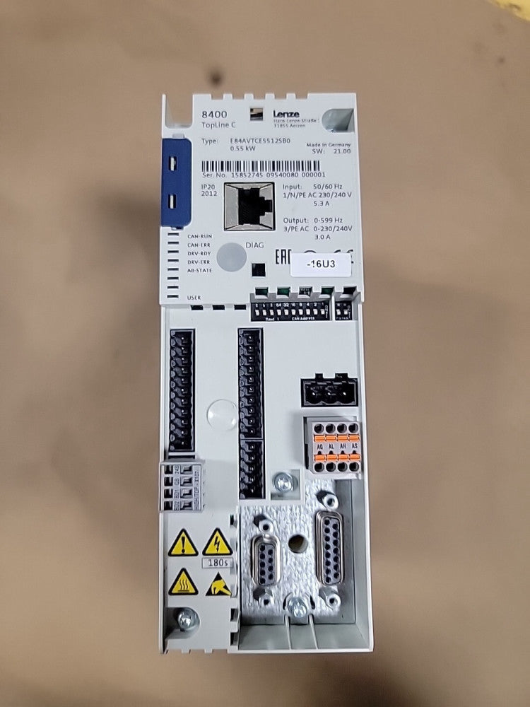  Lenze E84AVTCE5512SB0  SERVO DRIVE NEW NO BOX