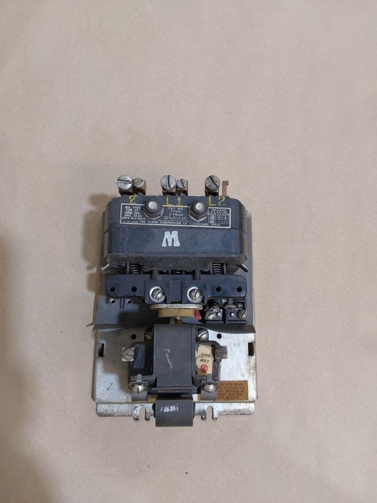 Clark Controller 2-Pole Relay 77 U 21