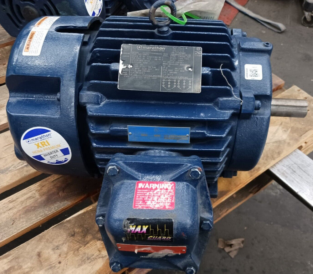 NEW MARATHON 7.5 HP AC ELECTRIC MOTOR 213T 208-230/460 V 3530 RPM EPFC