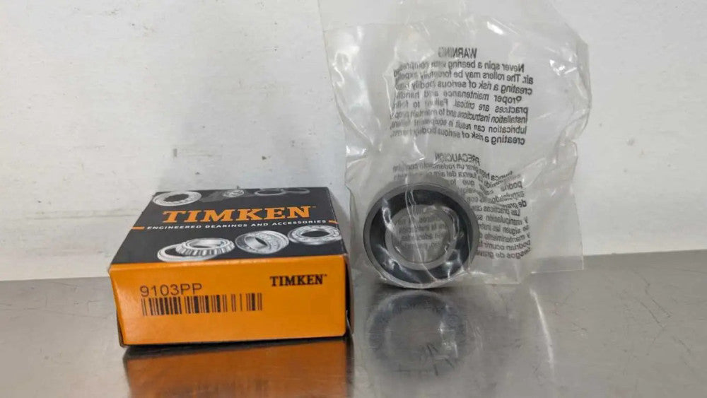 Timken 9103PP Deep Groove Ball Bearing 17mm ID 35mm OD 10mm Wide Fafnir