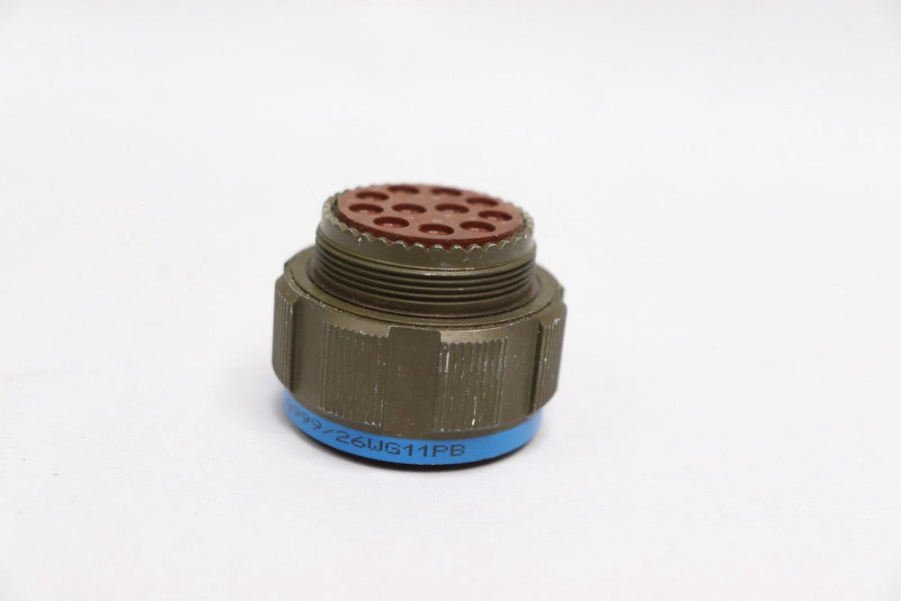 Circular MIL Spec Connector Straight Crimp 11 Position Copper Alloy D38999/26WG1