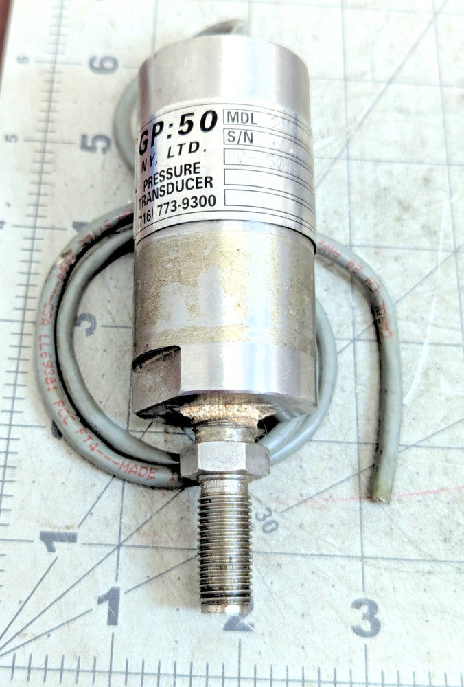 GP: 50 Model 211 Industrial Grade Pressure Transducer 0~150 PSIG [C9S4]#9