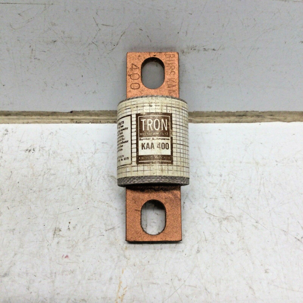 BUSSMANN BUSS TRON KAA 400 RECTIFIER FUSE 400 AMP 130V 