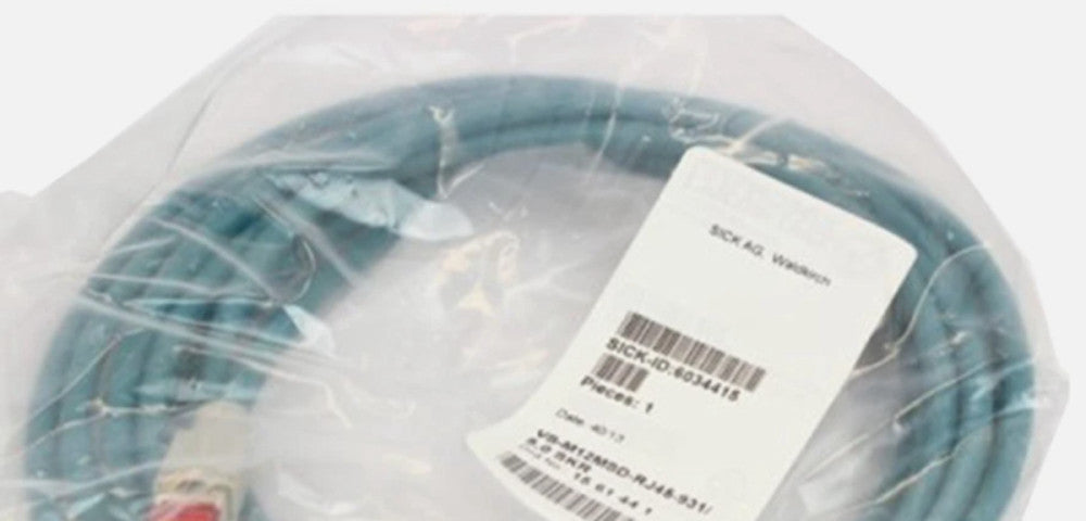 One Brand New SICK VS-M12MSD-RJ45-931/5,0 SKR Ethernet Cable