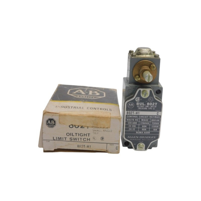 ALLEN BRADLEY 802T-H1 SER. C 120-600VAC 60A (BK/YL) NSMP