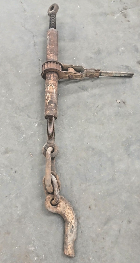 AMERICAN ENGINE PRODUCTS 1184 RATCHET TURNBUCKLE W/DOUBLE EYELETS OAL 63"