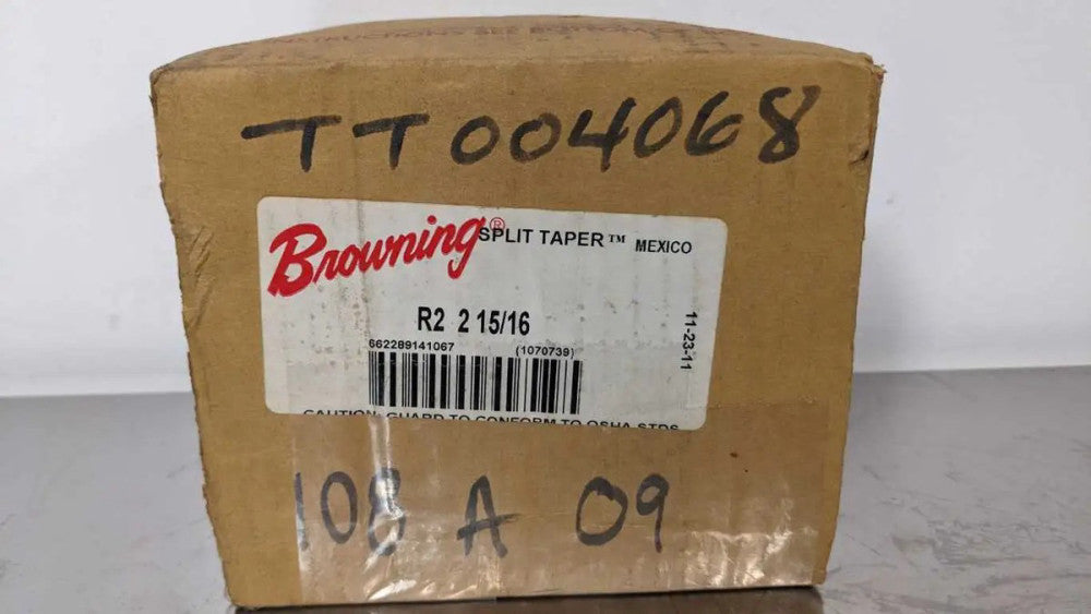 Browning R2 2-15/16 Split Taper Bushing 2-15/16" Bore 5-3/8 OD