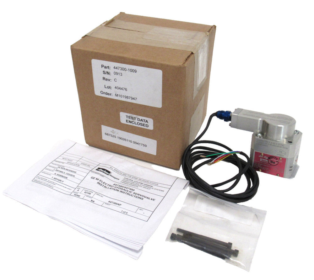 NEW PARKER 447300-1009 JET-PIPE SERVO VALVE 312A6077P0050 4473001009