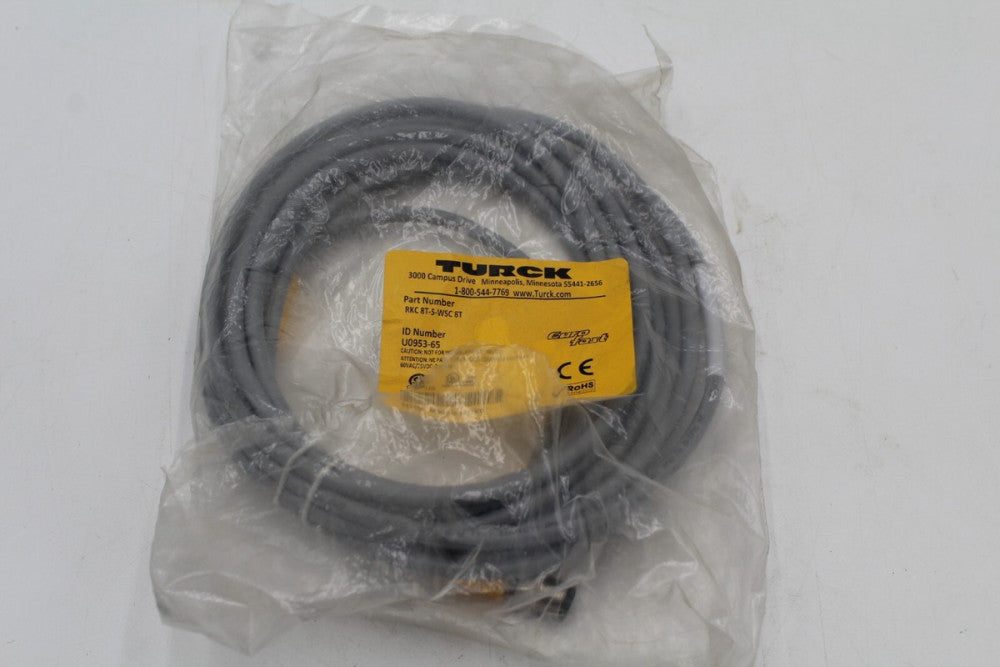Turck RKC8T-5-WSC8T Eurofact Cordset 8-pin
