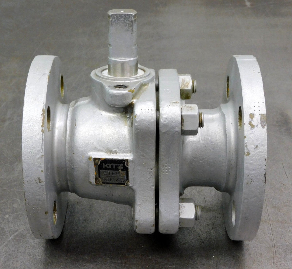 Kitz 10K40 2-Way Steel Ball Valve