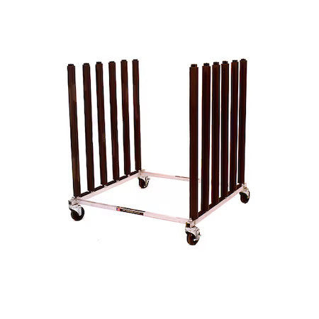 Keysco Tools 73740 Mobile Bulk Rack,Silver,Steel