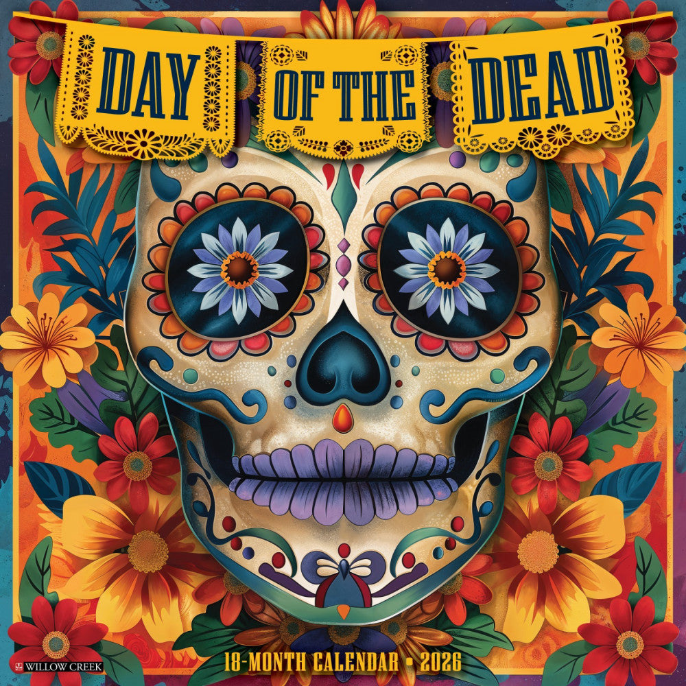 Day of the Dead  12" x 12" Wall Calendar (free shipping)