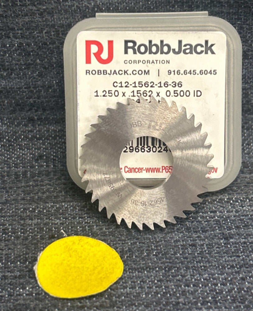 ROBB JACK SLOTTING & SLITTING SAW W395877  36 TEETH