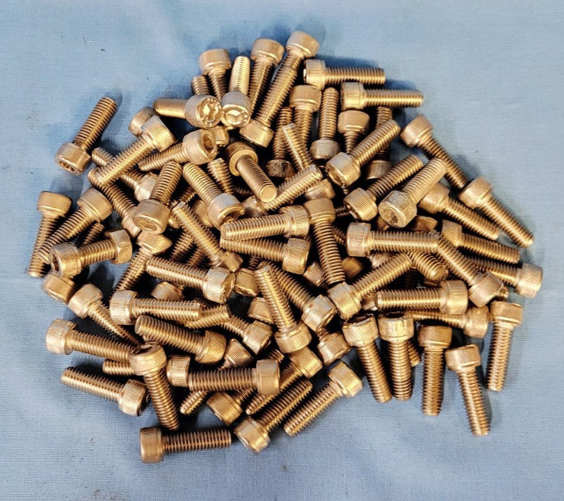 SOCKET HEAD CAP SCREW M8-1.25 X 25MM STAINLESS STEEL (LOT OF 80)