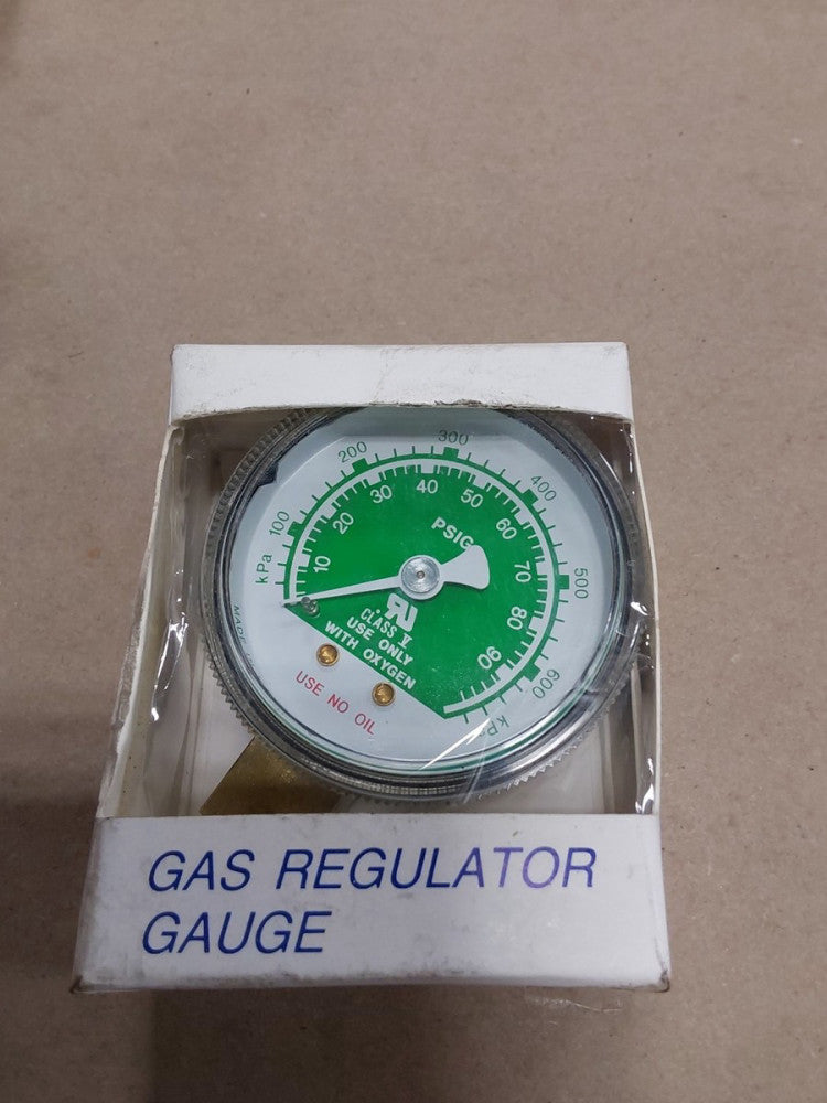 ESAB PN 9994516 100 psi Gas Regulator Gauge 2.0" Green Dial