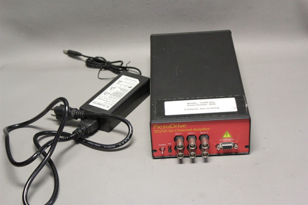 PIEZO DRIVE SIX CHANNEL AMPLIFIER #2 TD250