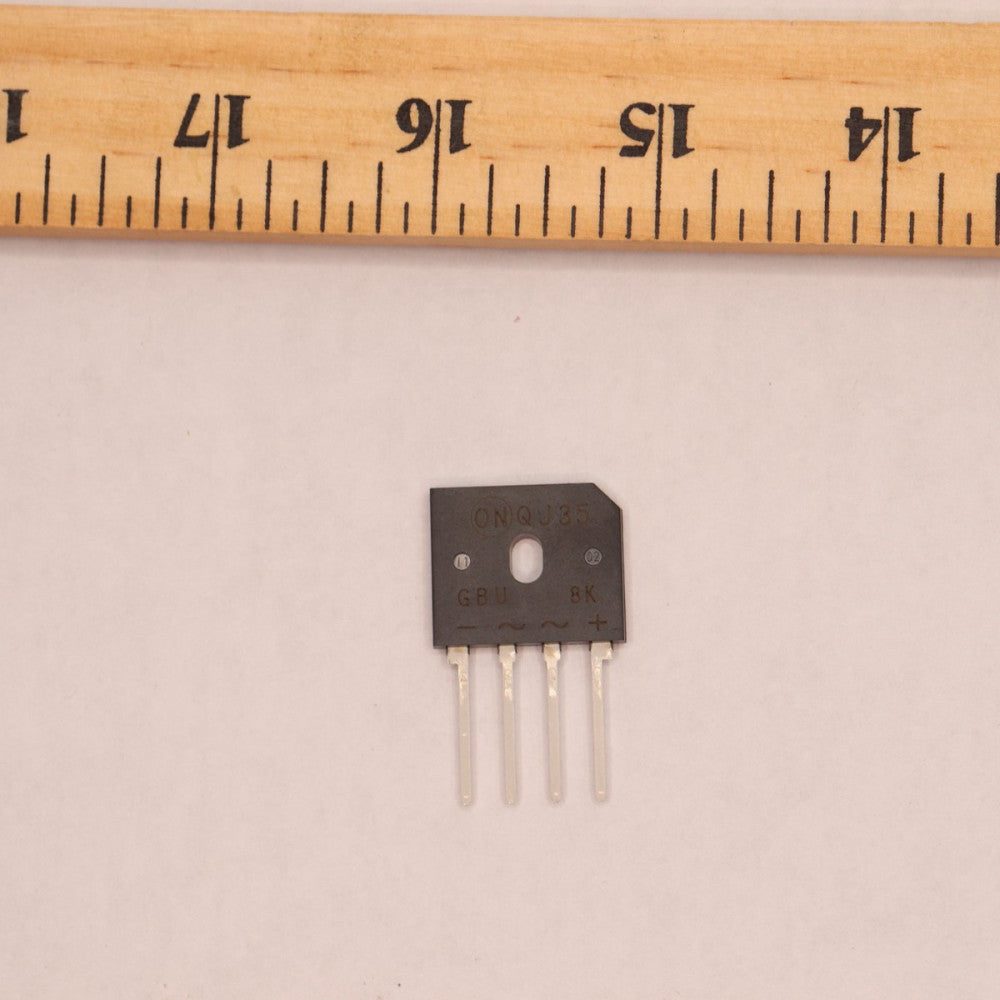 Bridge Rectifier Single Phase 800V 8A SIP 4 Pins 1V 58K8895