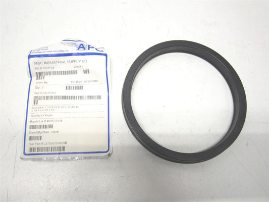(L37505250625B) 5/8" Polyurethane Air Cylinder Loaded Lip Seal 