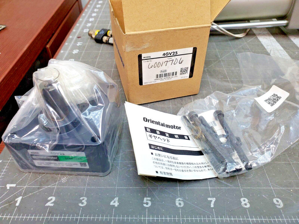 ORIENTAL MOTOR 4GV25 25:1 COMBINED USE PARALLEL SHAFT GEARHEAD [Z5B4]