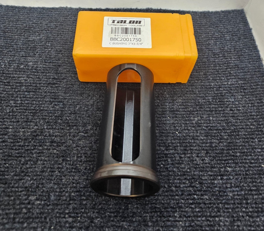 Talon Precision Tooling BBC2001750 CNC Bushing, 1.750in.dia, 4.000in.L, 1 Hole