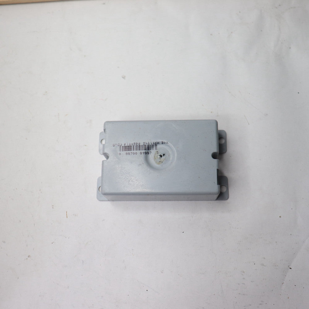 Cantex Square Shallow Electrical Box PVC 8 cu in 1/2" Back KO EZ08SF