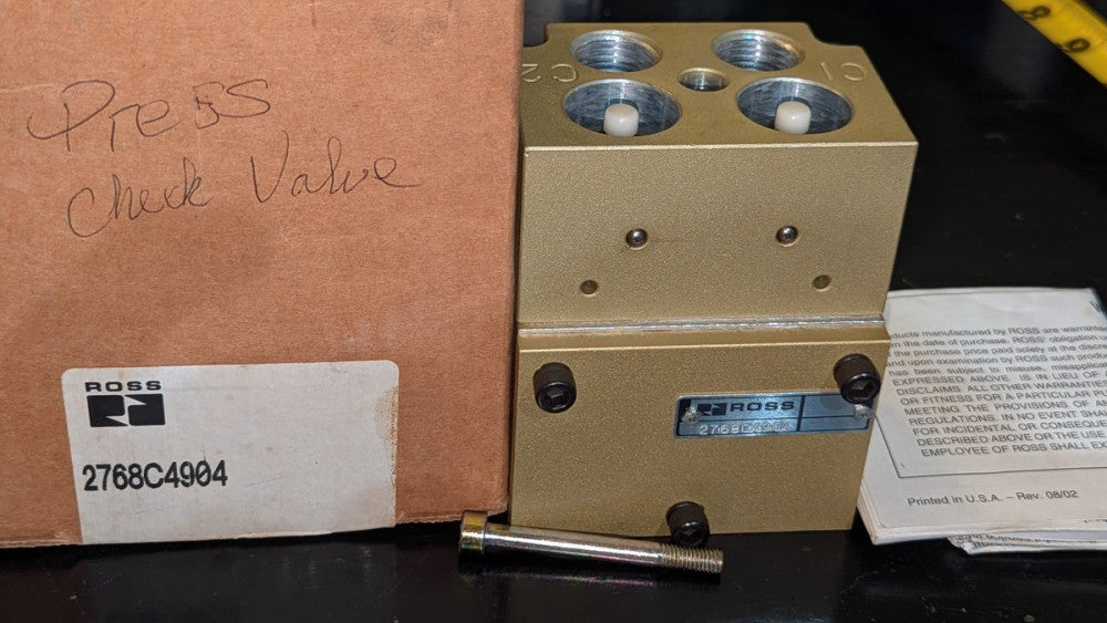 Ross 2768C4904 Control Valve NIB