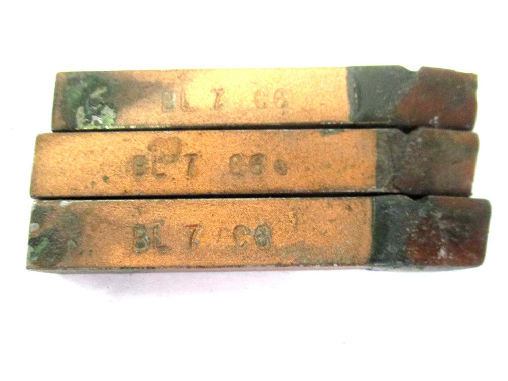 Made in USA (BL-7) 7/16 x 3 BL C6 LH Carbide Lead Angle Turning Tool Bit - 3 PC