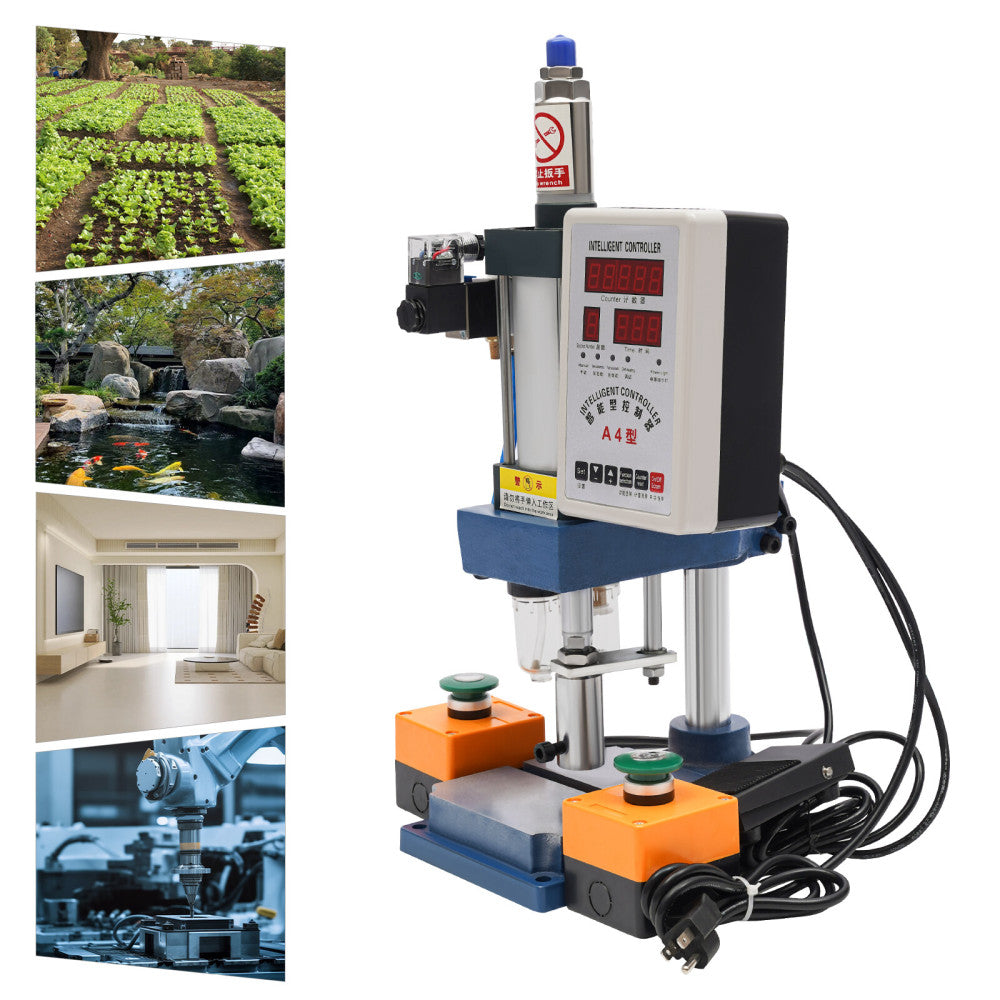 110V 440LB/200KG Vertical Pneumatic Punch Press Machine Punching Press Machine