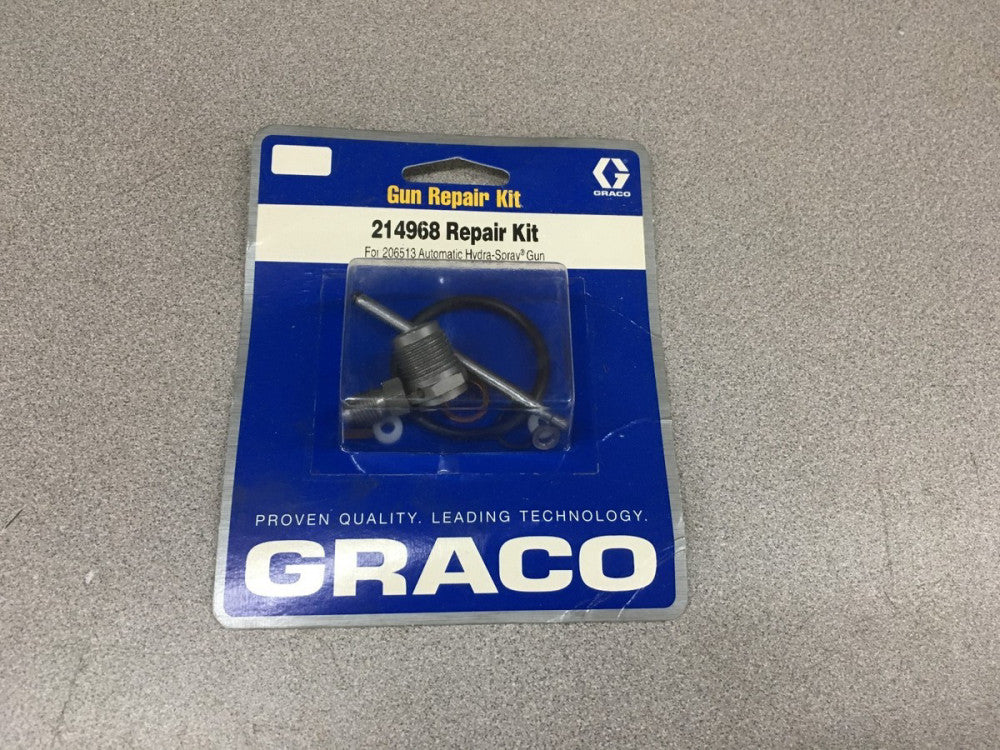 NEW IN BOX GRACO SPRAY GUN REPAIR KIT 214968 REPAIR KIT FOR 206513 HYDRA-SPRAY