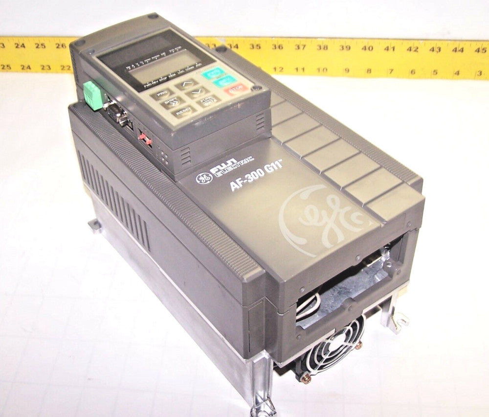 GE 3 HP AC VFD Drive With Communication Card Option  AF-300 G11 / 6KG1143003X1B1