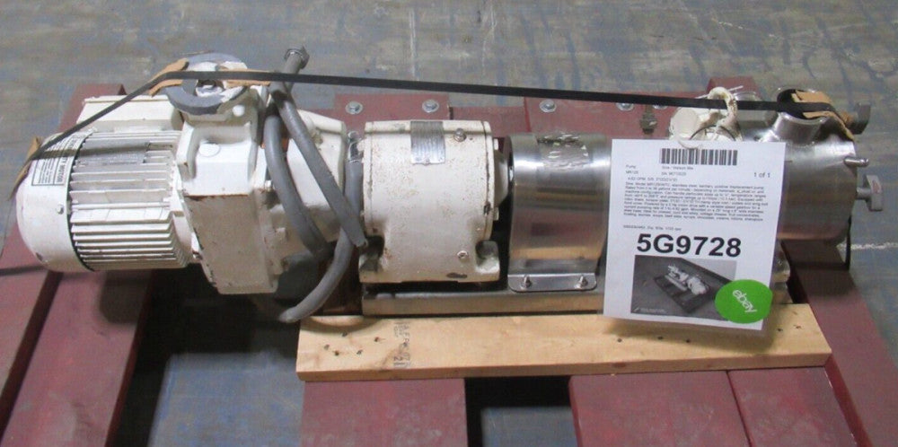 Sine, Model MR125HNTC, Stainless Steel, Sanitary, Positive Displacement Pump